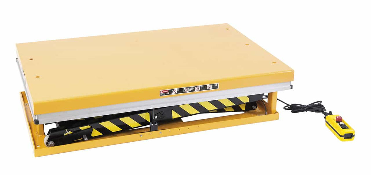 Bernardo SSHT 2000 D Industrie-Hubtisch – Tragfähigkeit 2.000 kg, Höhe 360–1.780 mm, 2,2 kW 400 V Drehstrommotor, Gewicht 295 kg