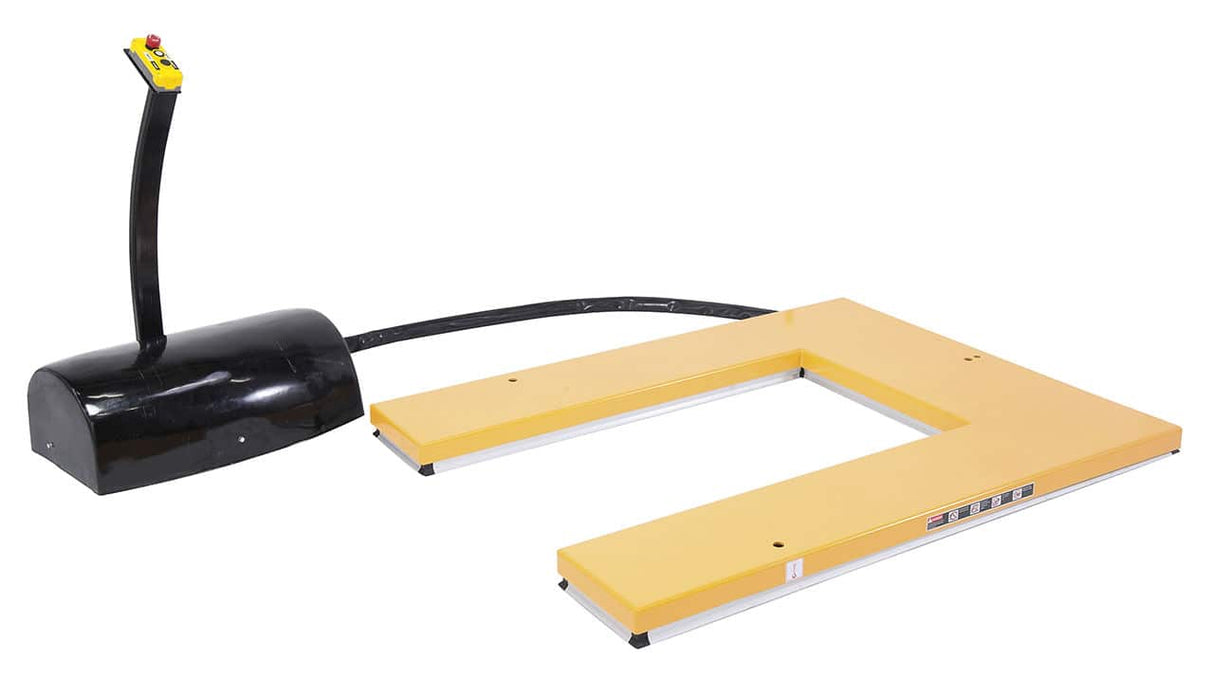 Bernardo FSHT 1000 U-förmiger Palettenhubtisch – Tragfähigkeit 1.000 kg, U-förmige Plattform, 0,75 kW 400 V Drehstrommotor, Gewicht 210 kg