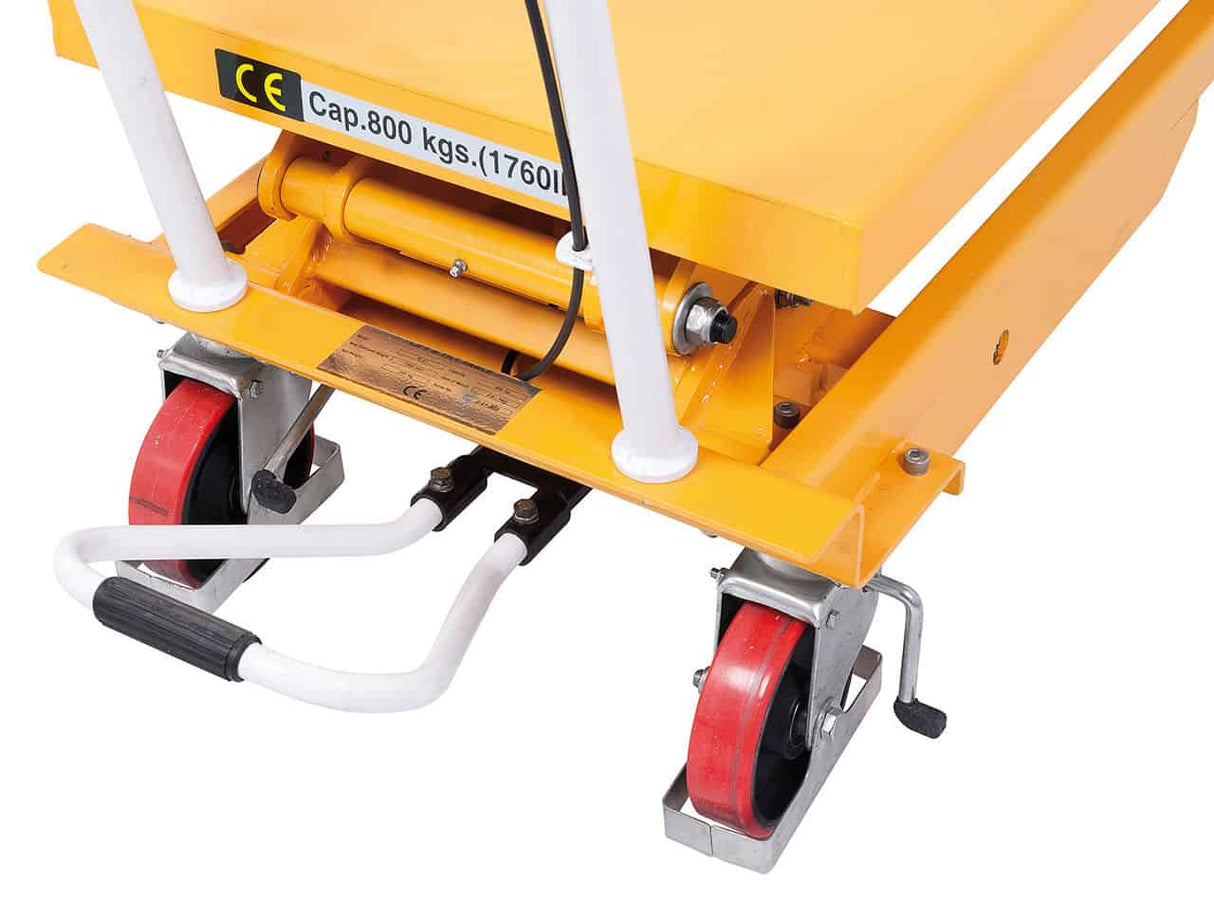 Bernardo HK 800 Hub- und Kipptisch – Tragfähigkeit 800 kg, Standardhöhe bis zu 1000 mm, Kippposition bis zu 1570 mm, Gewicht 145 kg
