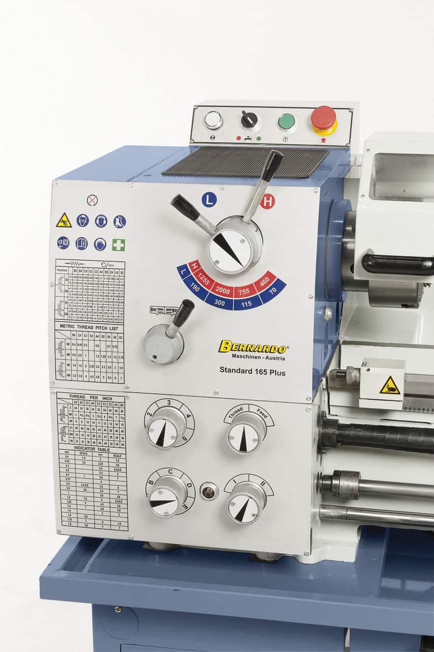Bernardo Standard 165 Plus Drehmaschine – 8 Geschwindigkeiten, D1-4 Anschluss