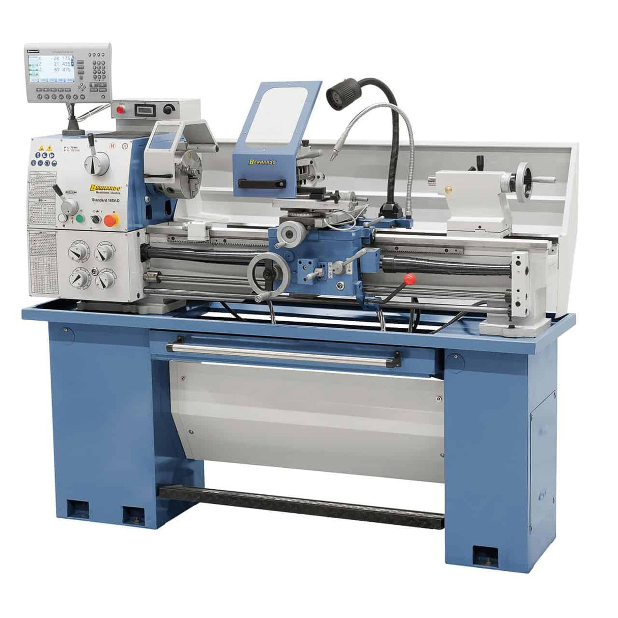 Bernardo Standard 165 V-D Drehmaschine mit 3-Achsen-Digitalanzeige ES-12 V