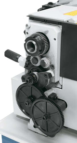 Bernardo Hobby 350 VD Metalldrehmaschine – 350 mm Spitzenweite, digitale Drehzahlanzeige + Schlitten, automatischer Vorschub, 0,35 kW Motor, 230 V Einphasenstrom, Gewicht 44 kg