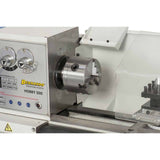 Bernardo Hobby 500 Metalldrehmaschine (400 V) – 500 mm Spitzenweite, automatischer Vorschub, 0,55 kW Motor, 400 V Drehstrom, Gewicht 130 kg