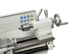 Bernardo Profi 300 V Metalldrehmaschine – Spitzenweite 300 mm, Ø 180 mm am Bett, Spindelbohrung Ø 20 mm Kegel MK 3, 0,5 kW 230 V Einphasenmotor, digitale Drehzahlanzeige, Gewicht 60 kg