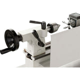 Bernardo Hobby 350 VD Metalldrehmaschine – 350 mm Spitzenweite, digitale Drehzahlanzeige + Schlitten, automatischer Vorschub, 0,35 kW Motor, 230 V Einphasenstrom, Gewicht 44 kg