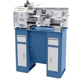 Bernardo Profi 450 S Metalldrehmaschine – Spitzenweite 450 mm, Ø 230 mm am Bett, Spindelbohrung Ø 20 mm Kegel MK 3, Motor 0,9 kW 230 V Einphasenstrom, Gewicht 112 kg