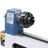 Tornio per legno Bernardo DM 305 V – distanza punte 345 mm, Ø 210 mm su bancale, M33 × 3,5 mandrino, motore 0.25 kW 230V monofase, peso 20 kg