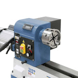 Bernardo HCL 620 Holzdrehmaschine – 620 mm Spitzenweite (bis zu 1200 mm mit Verlängerung), Ø 400 mm am Bett, Spindel M33 × 3,5, 1,1 kW 230 V Einphasenmotor, Delta-Frequenzumrichter, LED-Anzeige, Gewicht 150 kg