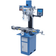 Trapano/Fresatrice Bernardo BF 30 N Super con tavolo 840 × 210 mm, testa inclinabile e visualizzatore digitale a 3 assi ES-12 V.