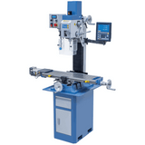 Trapano/Fresatrice Bernardo BF 30 N Super con tavolo 840 × 210 mm, testa inclinabile e visualizzatore digitale a 3 assi ES-12 V.