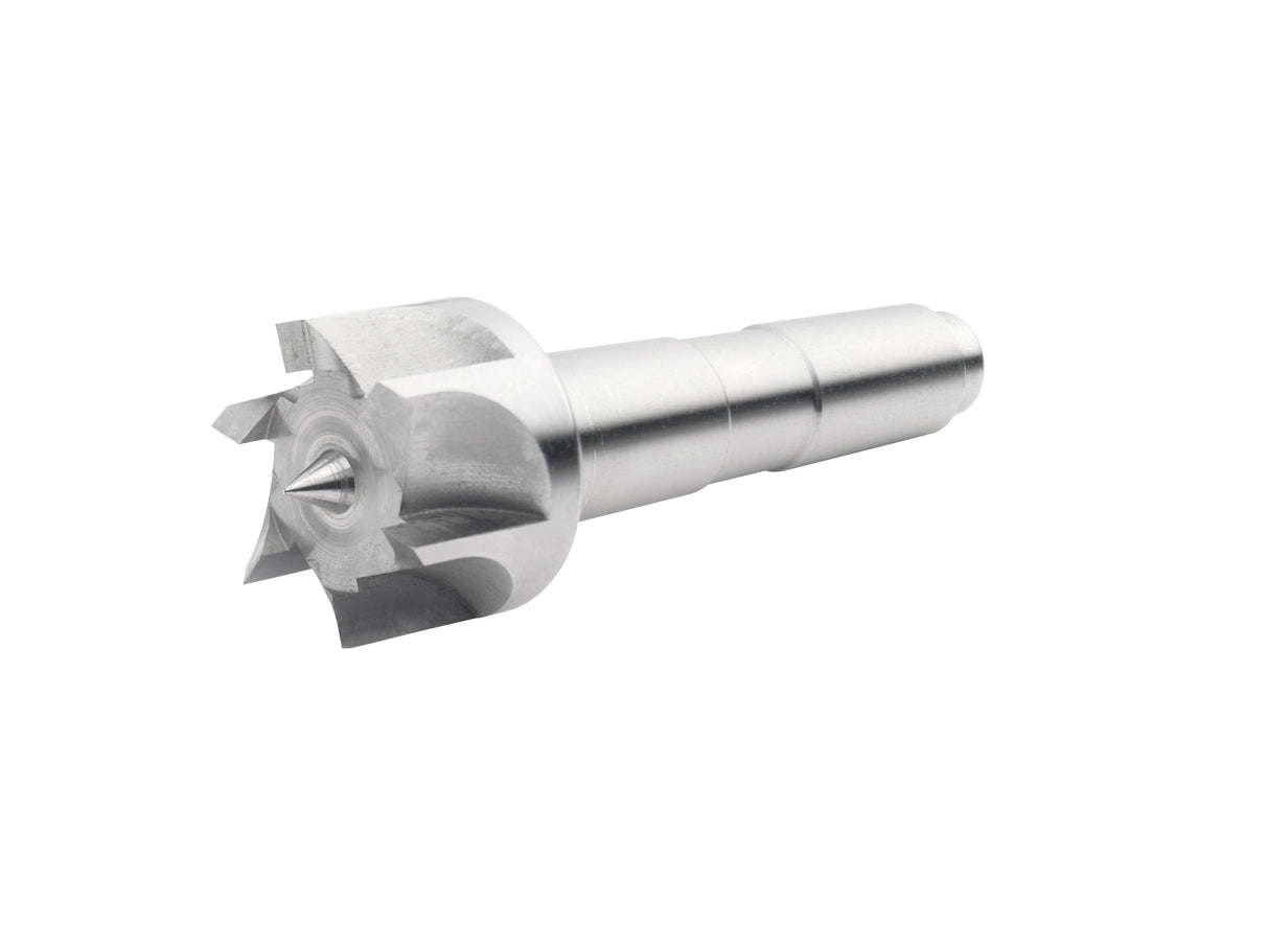 Trascinatore Record Power Coronet Hawk a 6 rebbi da 32 mm con cono Morse MT2, ideale per tornitura di ciotole grandi, legni duri e pezzi a bordo naturale.