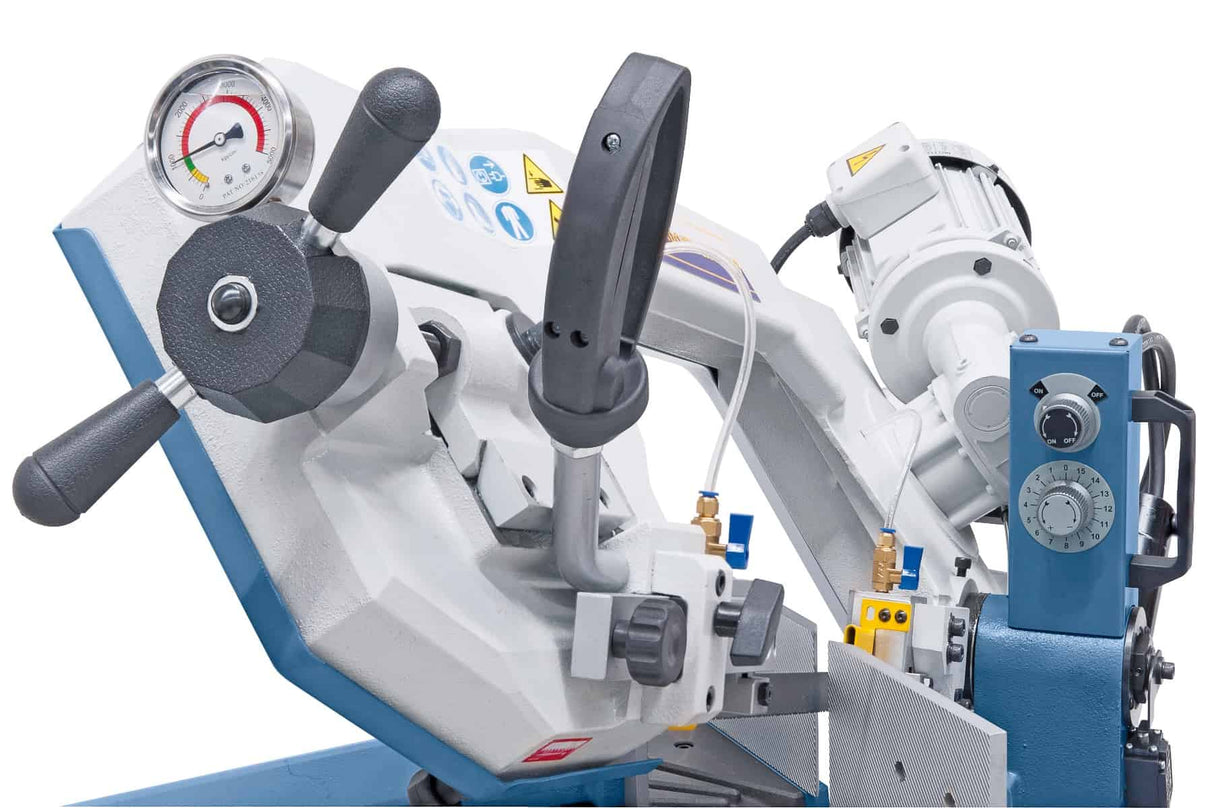 Bernardo Sega a nastro con doppio taglio obliquo MBS 290 DG-V PRO / 400 V