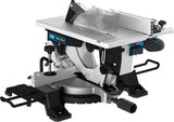Güde TKGS 254.2 – Troncatrice combinata da banco con laser integrato, lama HM Ø 254 mm e motore da 1800 W, ideale per tagli precisi e sicuri su legno e materiali compositi.