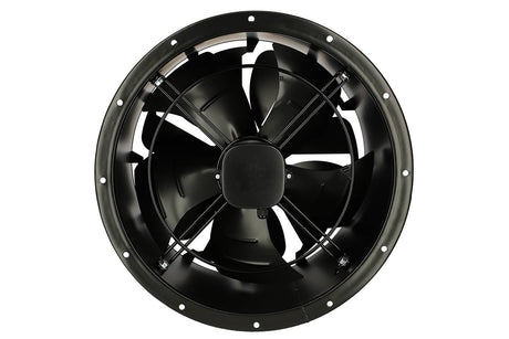Ventilatore di destratificazione Reventon TORNADO XS1, con portata d’aria di 2200 m³/h, progettato per ottimizzare la distribuzione del calore in piccoli ambienti industriali e commerciali. Compatto, silenzioso ed efficiente, contribuisce a ridurre la stratificazione termica e migliorare l’efficienza energetica complessiva.