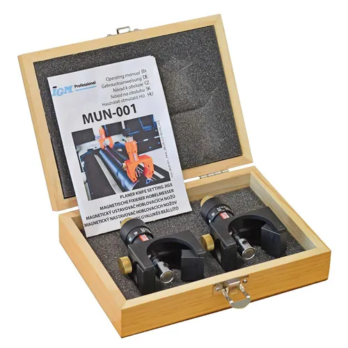 IGM Einstelllehre für Hobelmesser, 2-teiliges Set