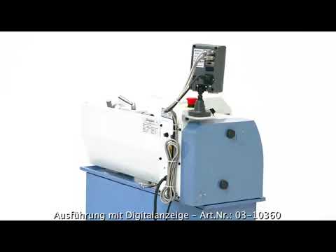 Bernardo Profi 400 V / 230 V Metalldrehmaschine mit 2-Achsen-Digitalanzeige DT 40