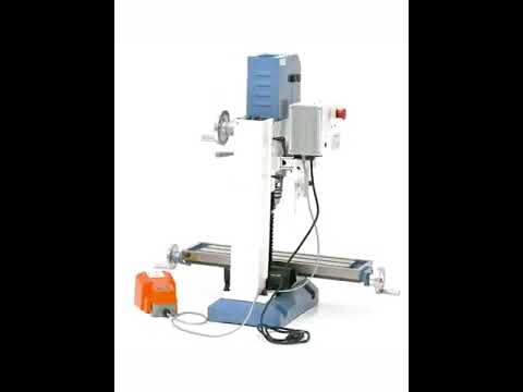 Bernardo BF 28 BDC 230 V Bohr-Fräsmaschine mit digitaler Drehzahl- und Hubanzeige