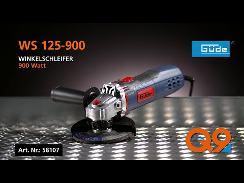 Guede WS 125-900 Winkelschleifer – Tragbares Elektrowerkzeug