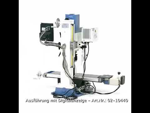 Bernardo Bohr-Fräsmaschine BF 30 N Super – 3 Achsen mit X-Advance AL 350 D