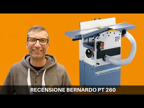 Bernardo PT 260 Tischhobel- und Dickenhobelmaschine – 230 V