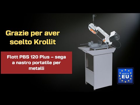Sega a nastro per metallo Flott PBS 120 Plus