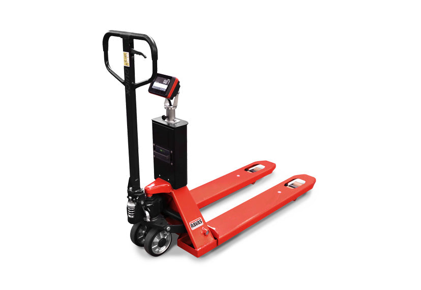 RAVAS 5200 Palettenwagenwaage – 5"-Touchscreen, Mehrbereichswaage 0,2/0,5/1 kg