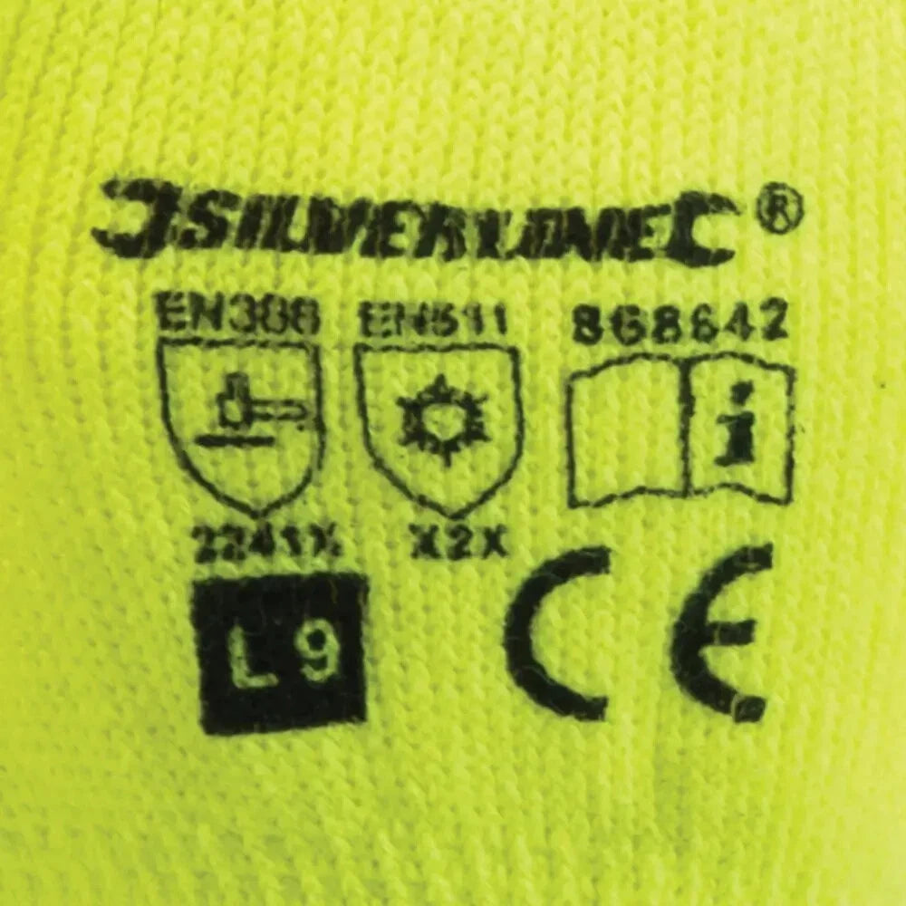 Silverline Persönliche Schutzausrüstung Nitril-Winter-Thermohandschuhe