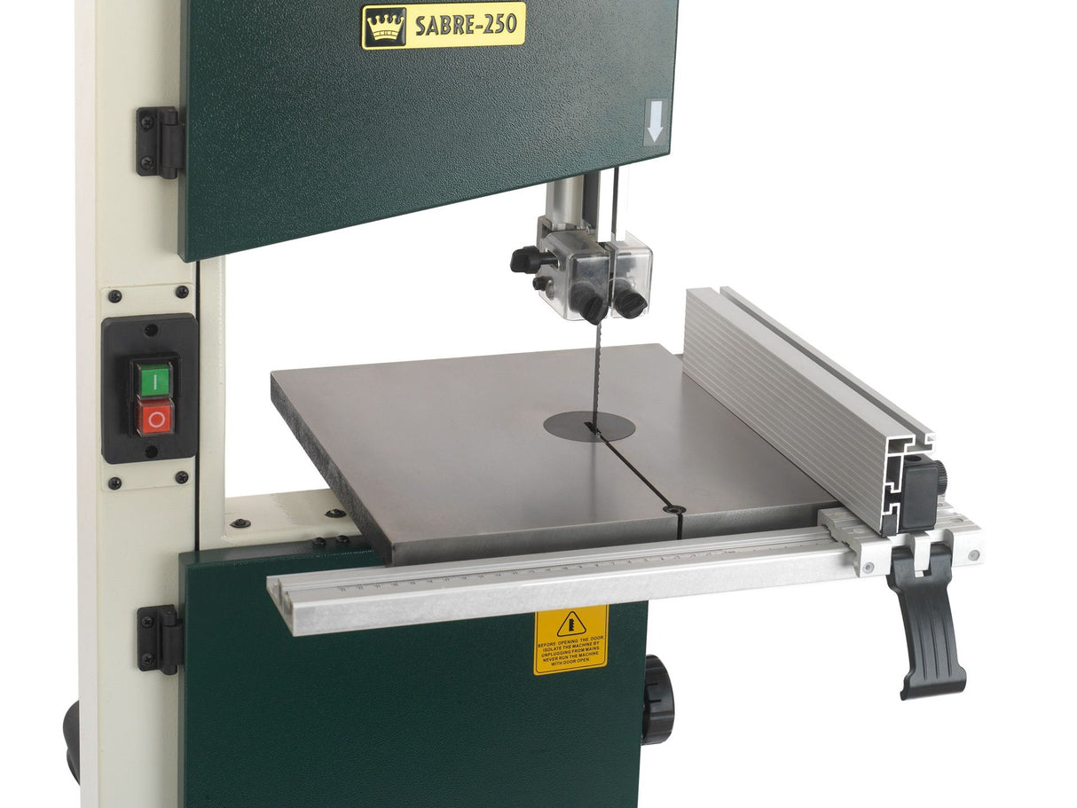 Record Power Sabre 250 Bandsäge – Combo mit 3-teiligem Sägeband-Set