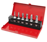 Bernardo Schneidwerkzeug-Set mit HSS-Bohrern, 6 - 13 mm, Bohrtiefe 30 mm, 6-teilig