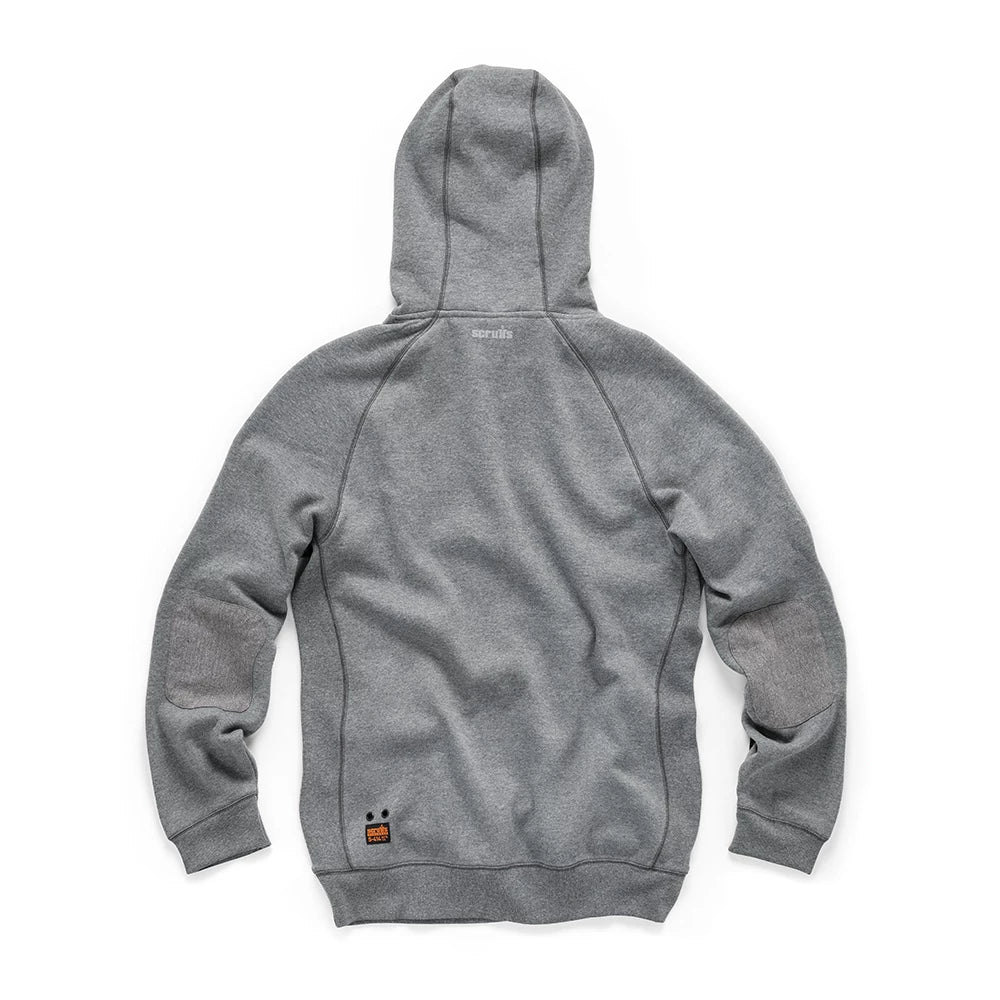 Dispositivo di protezione individuale Scruffs Felpa da lavoro con cappuccio grigio grafite