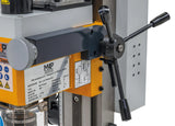 Leva del cannotto e volantino di avanzamento fine della trapano-fresatrice M4P MD 18 Super / 230 V