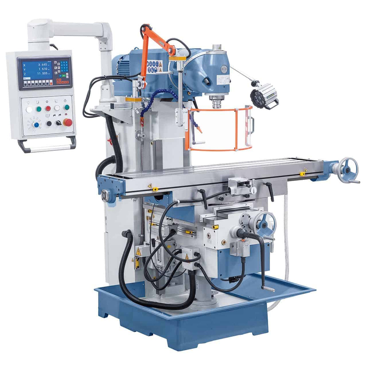 Bernardo UWF 110 Servo-Universalfräsmaschine mit 3-Achs-Digitalanzeige