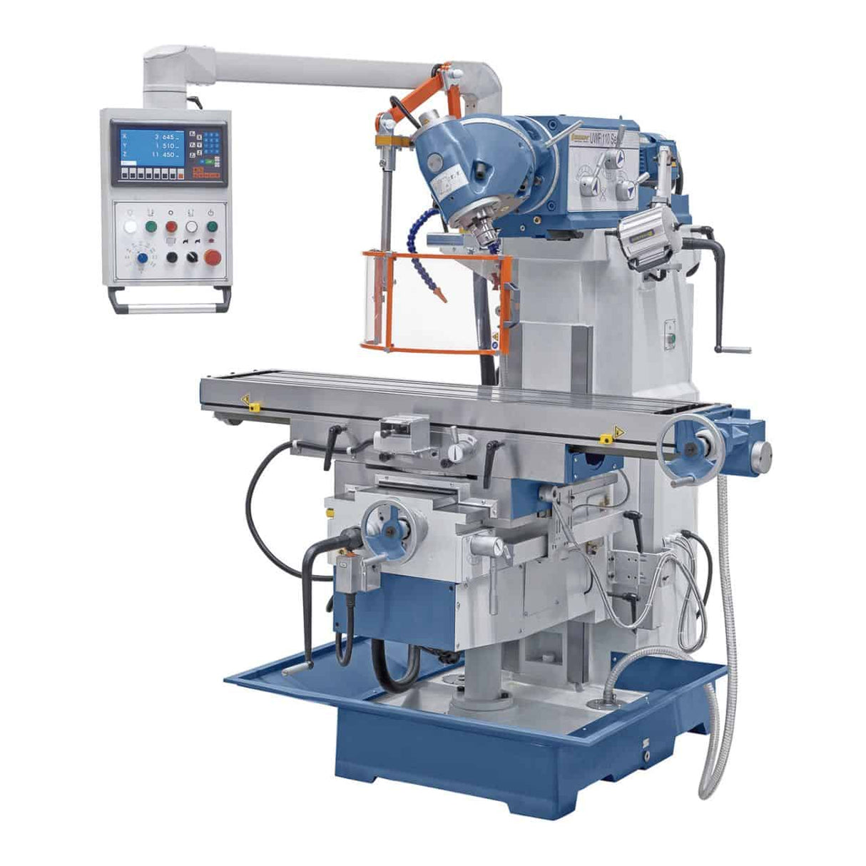 Bernardo UWF 110 Servo-Universalfräsmaschine mit 3-Achs-Digitalanzeige